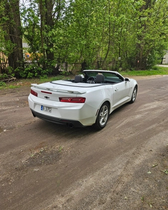 Chevrolet Camaro cena 104900 przebieg: 128000, rok produkcji 2018 z Warszawa małe 46